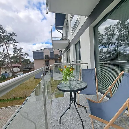 Bursztynowy Dom Z 1 Sypialnią Apartament Międzywodzie